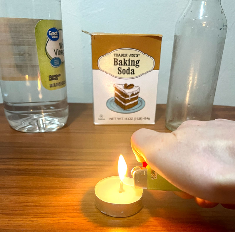 Clearway Science Experiments - CO2 Fire Extinguisher - Step 1