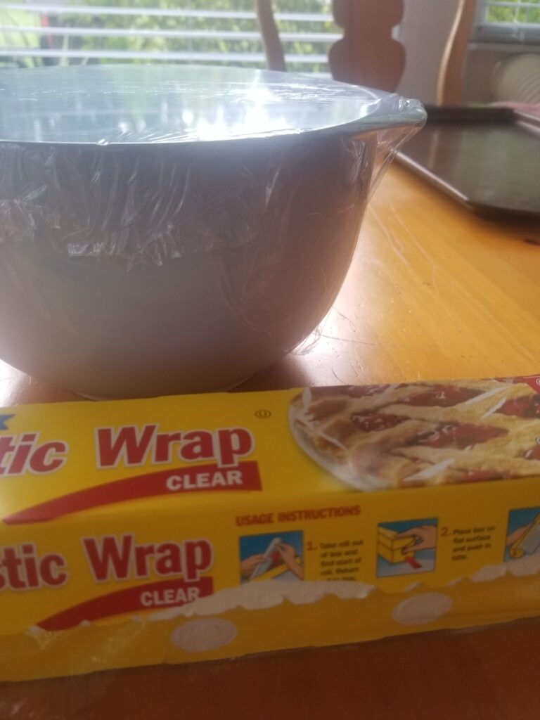 bowl with wrap