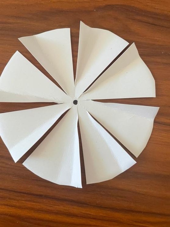 example of paper plate caousel