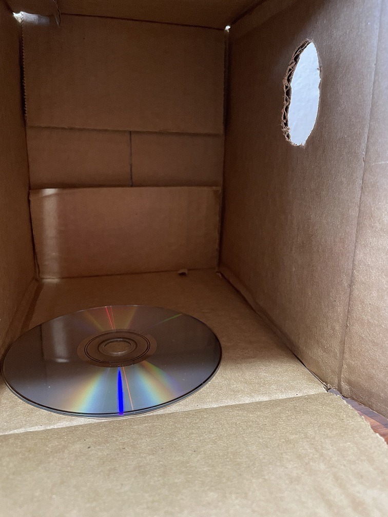 spectroscope experiment step 7